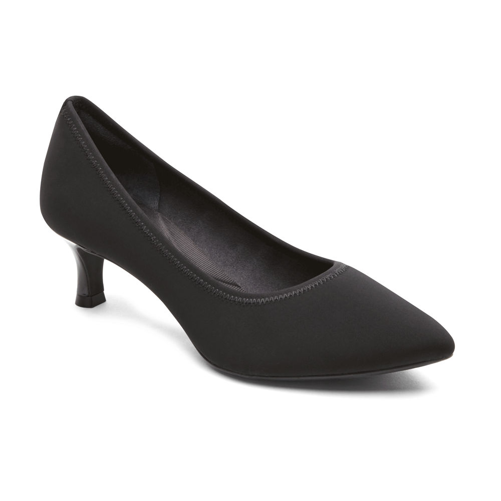 Rockport Heels For Womens Black - Total Motion Kaiya - OY2618397